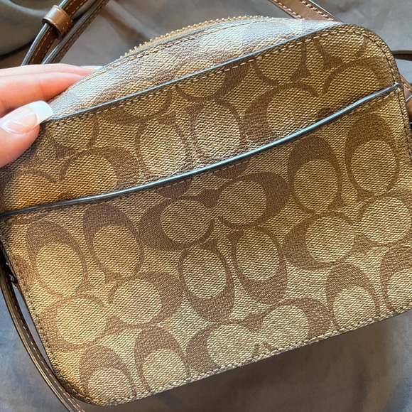 Coach mini camera bag in signature canvas - Picture 6 of 8